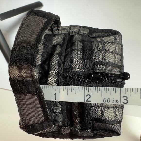 Maruca Bag Black White Fabric Ditty Bag Made in Boulder, CO Yarn Project Bag NWT - Picture 6 of 9